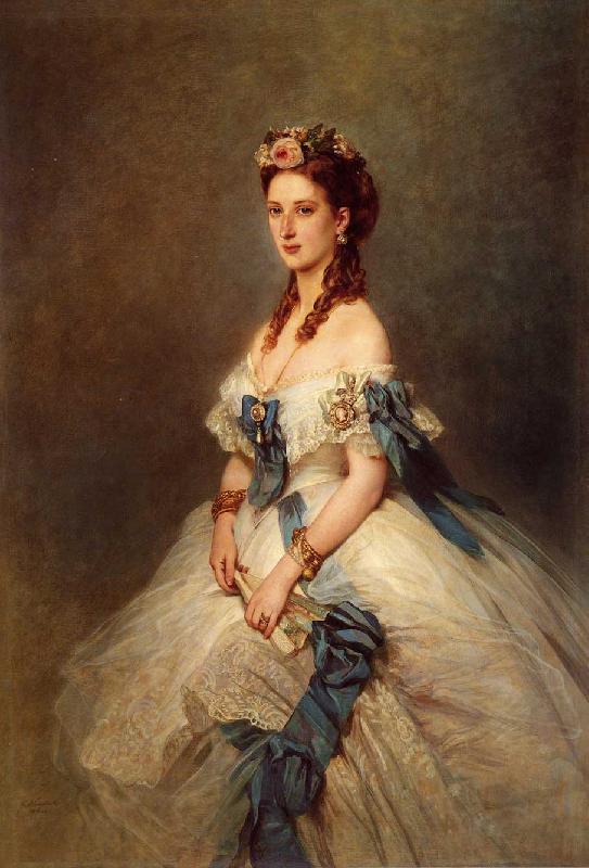 Franz Xaver Winterhalter Alexandra, Princess of Wales oil painting image